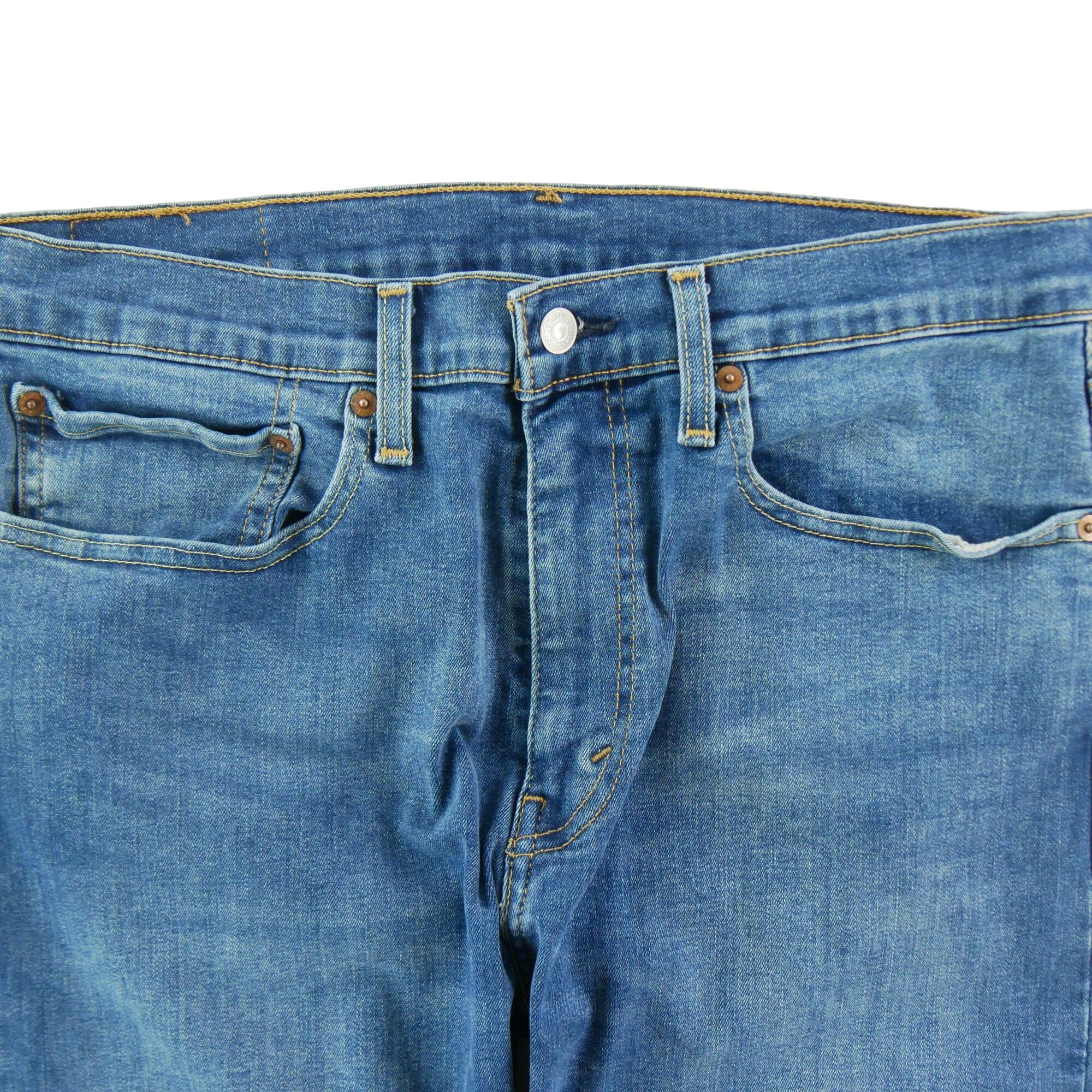 Segunda vida - Calça jeans masculina Levi Strauss 502 regular taper - Como novo 3/7