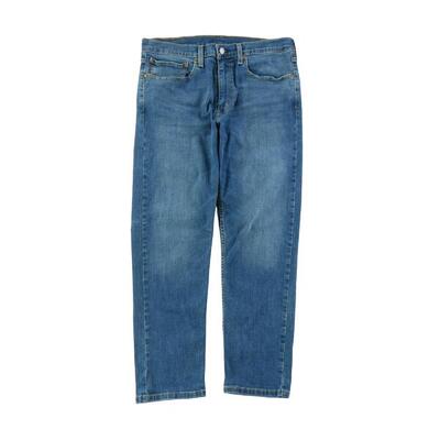 Tweedehands - levi strauss 502 regular tapered heren jeans blauw - als nieuw