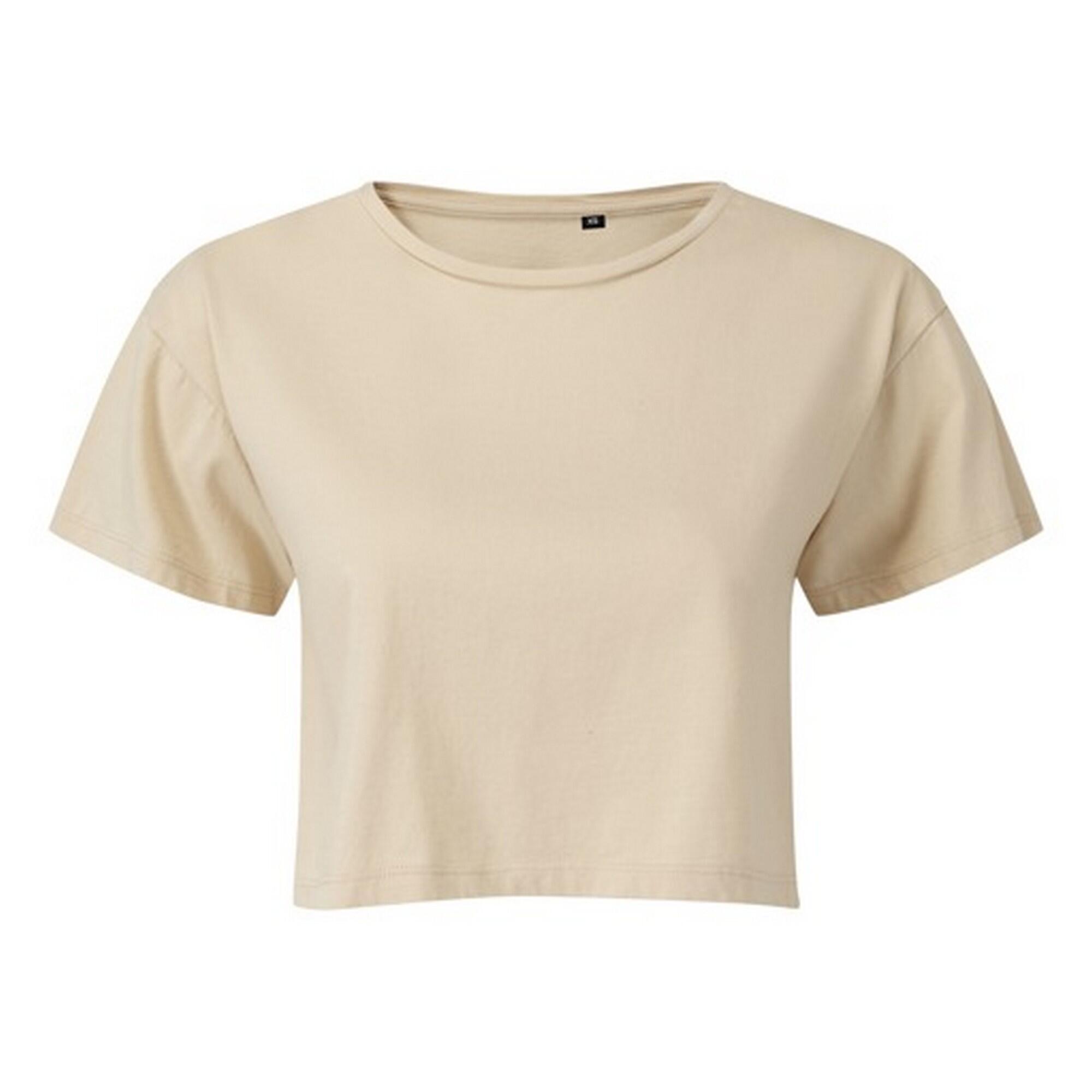 Women's crop top (Beige)