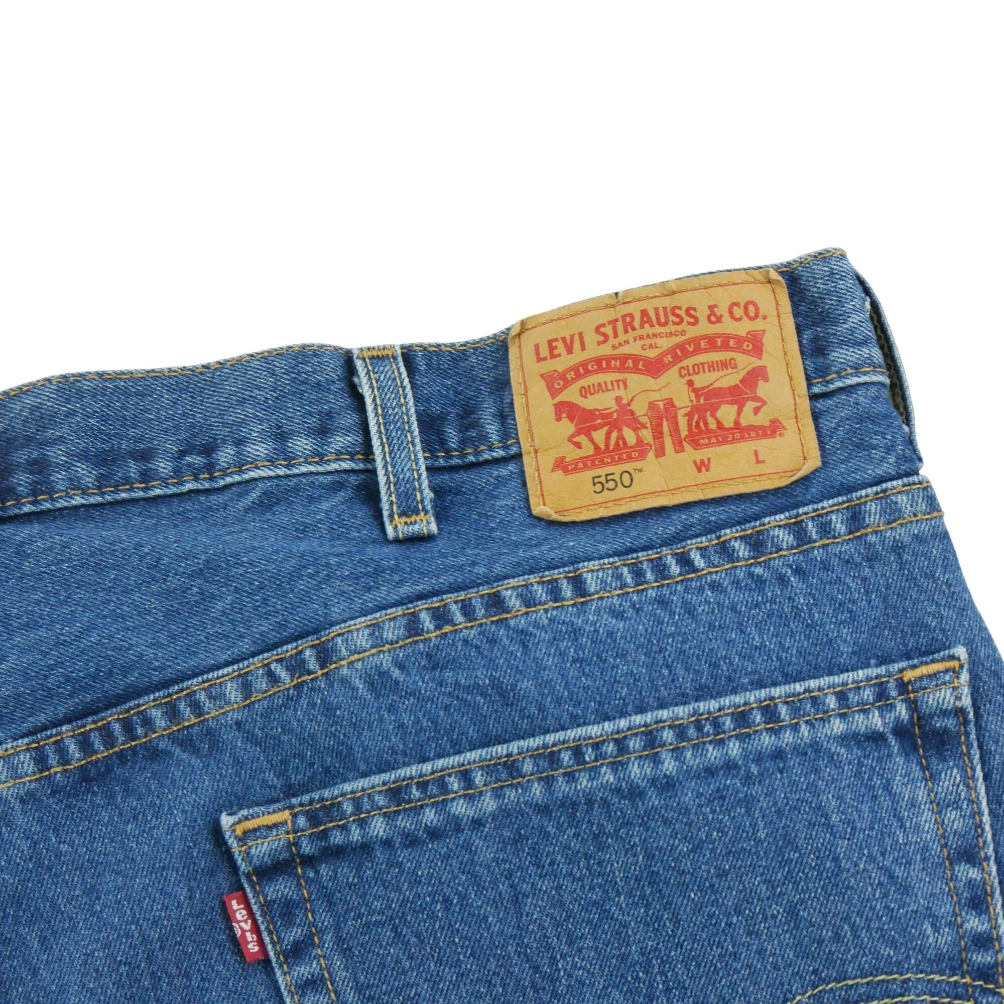 Second life - Levi Strauss męskie spodnie jeansowe 550 - Jak nowy 7/7