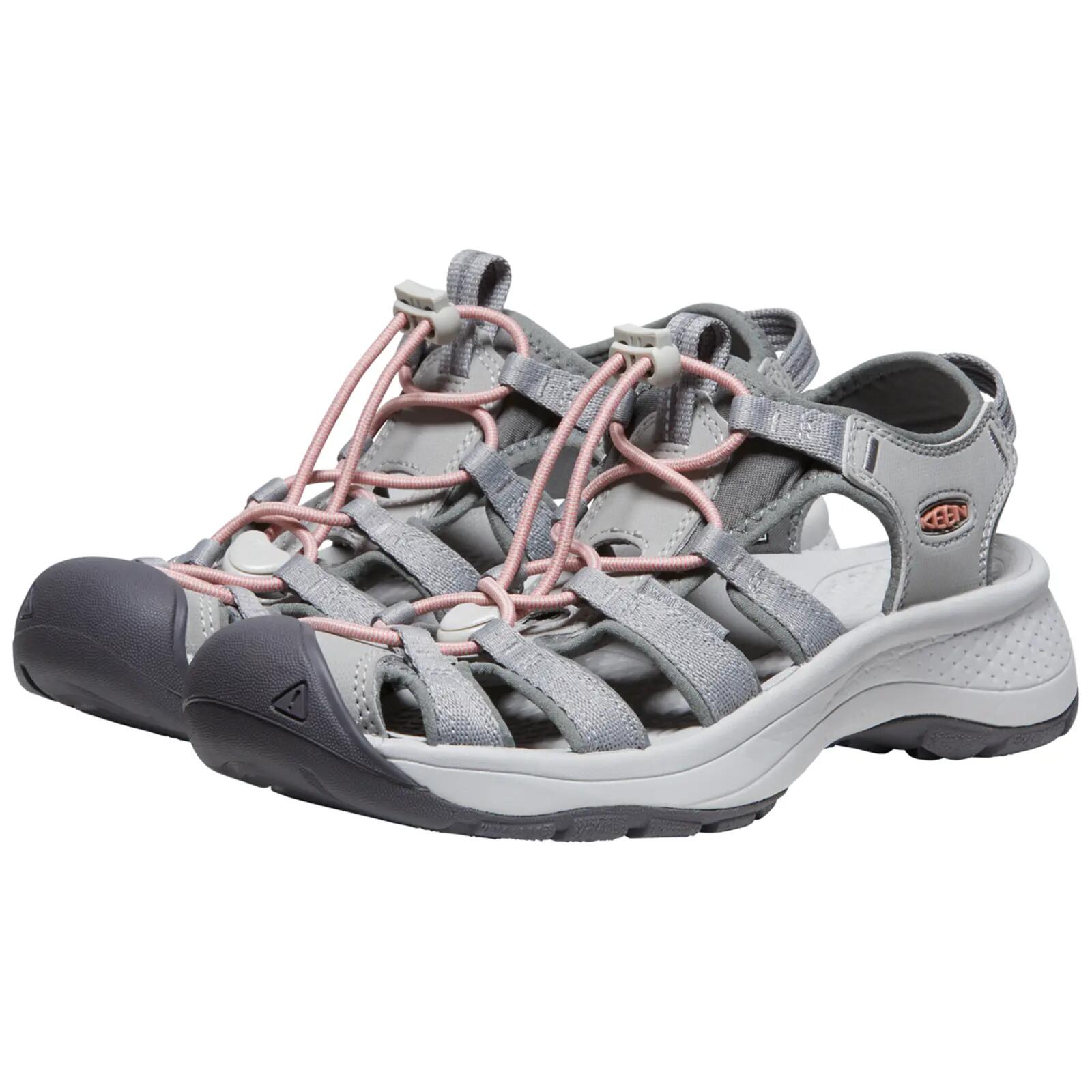 W Astoria West Sandal - grey/coral 3/5