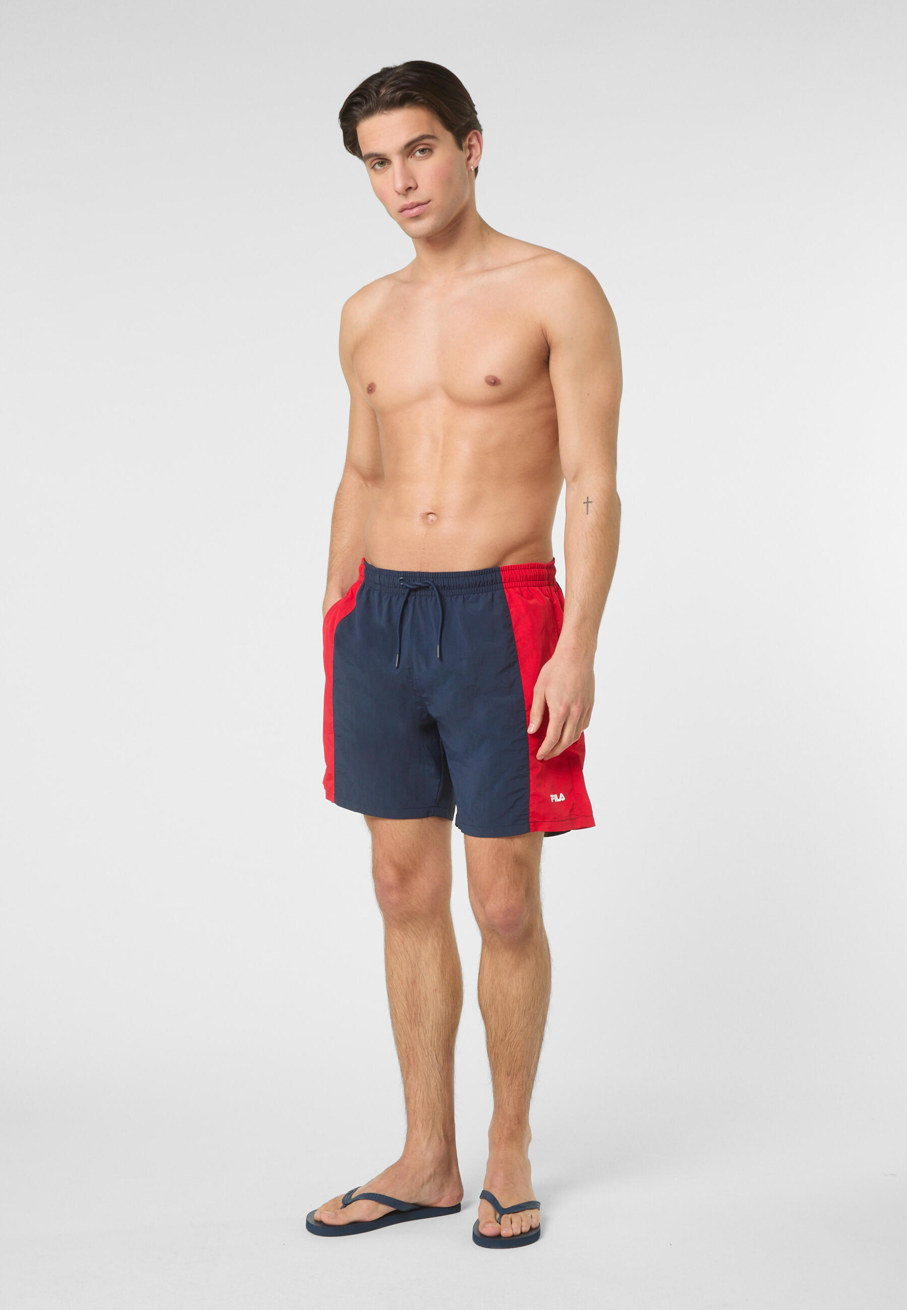 FILA Apparel TELLARO Regular Blocked Beachshorts 3/7