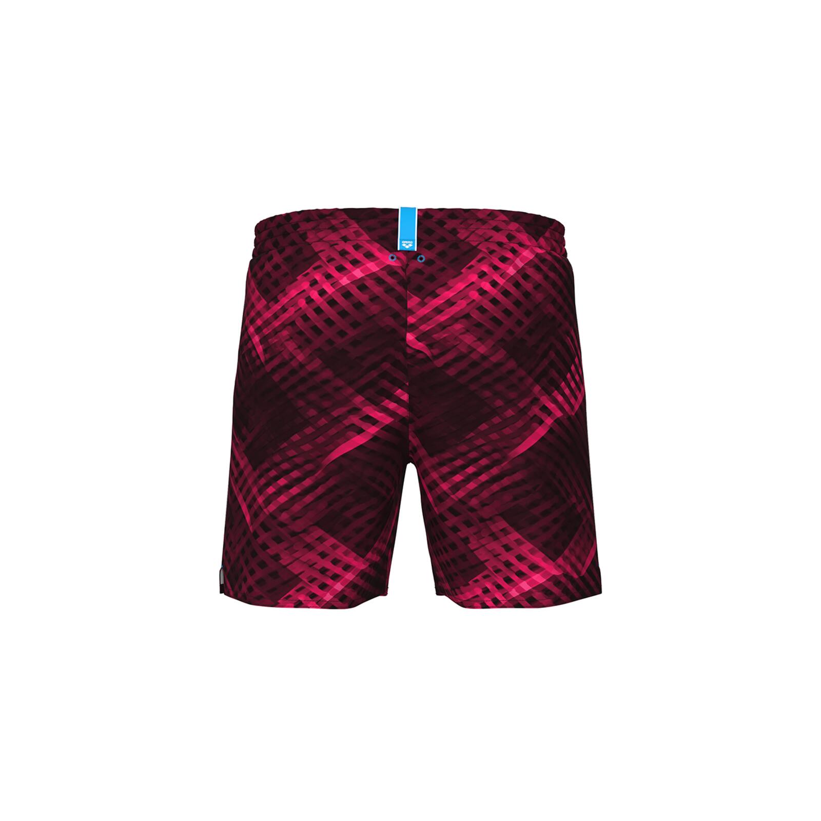 M Beach Boxer Allover - dark purple multi 2/3