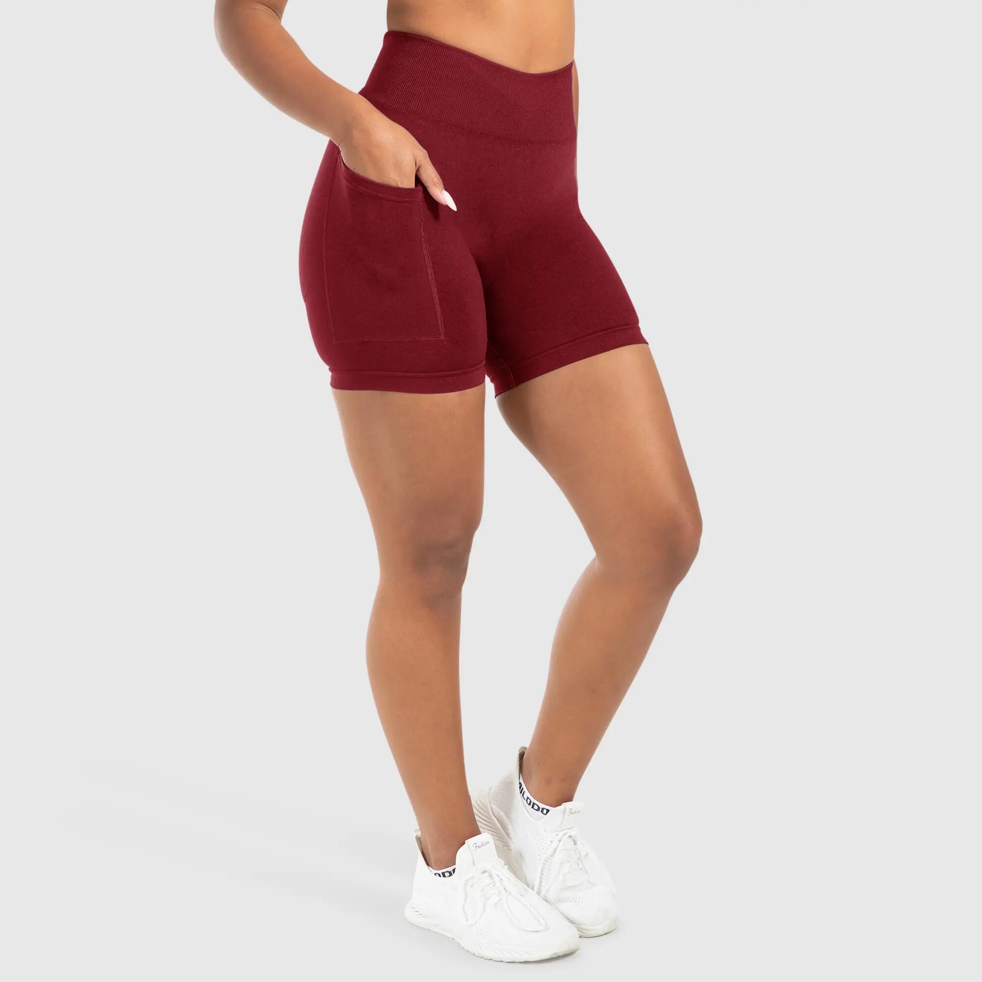 Damen Short Leggings Temmy Bordeaux 2/5