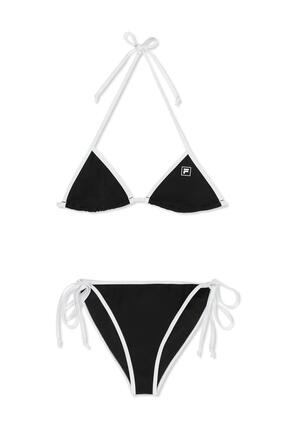 CINQUALE contrast binding triangle bikini