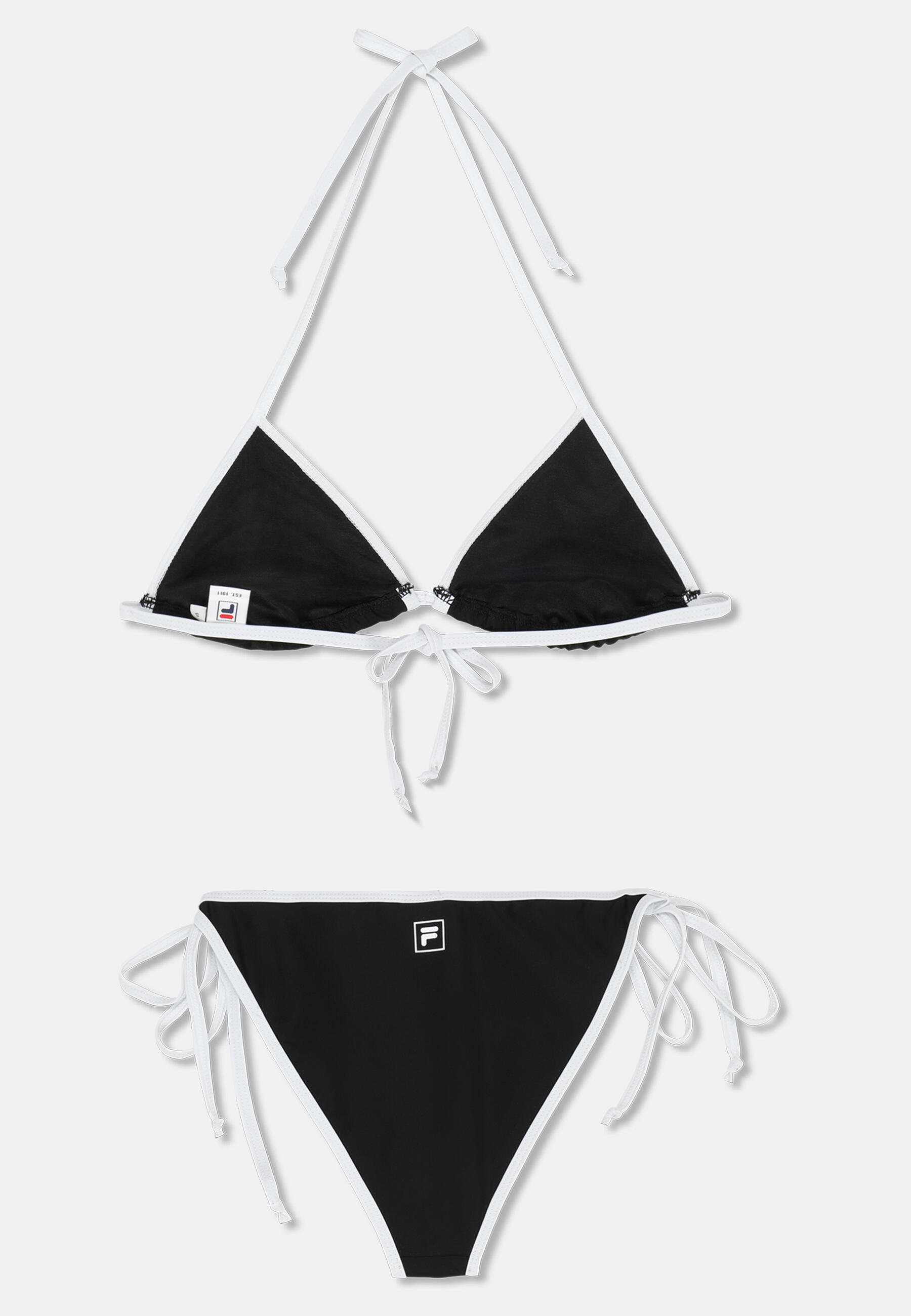 Haut de maillot de bain triangle FILA Apparel CINQUALE avec liseré contrastant 2/3