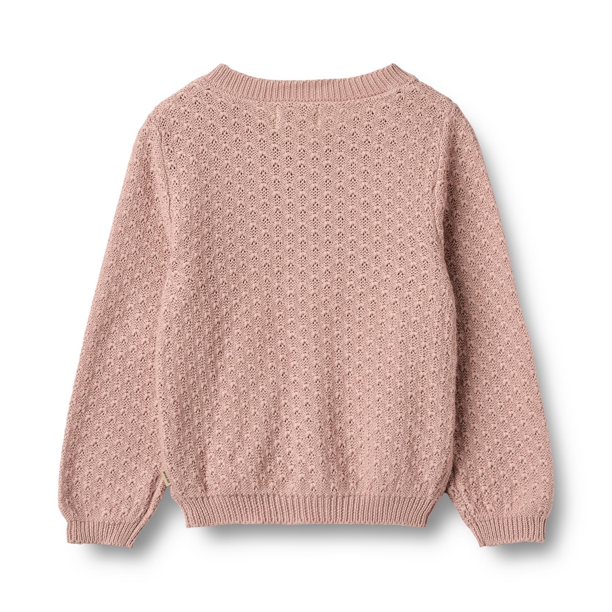 Mädchen Strickjacke Magnella rose powder 2/5
