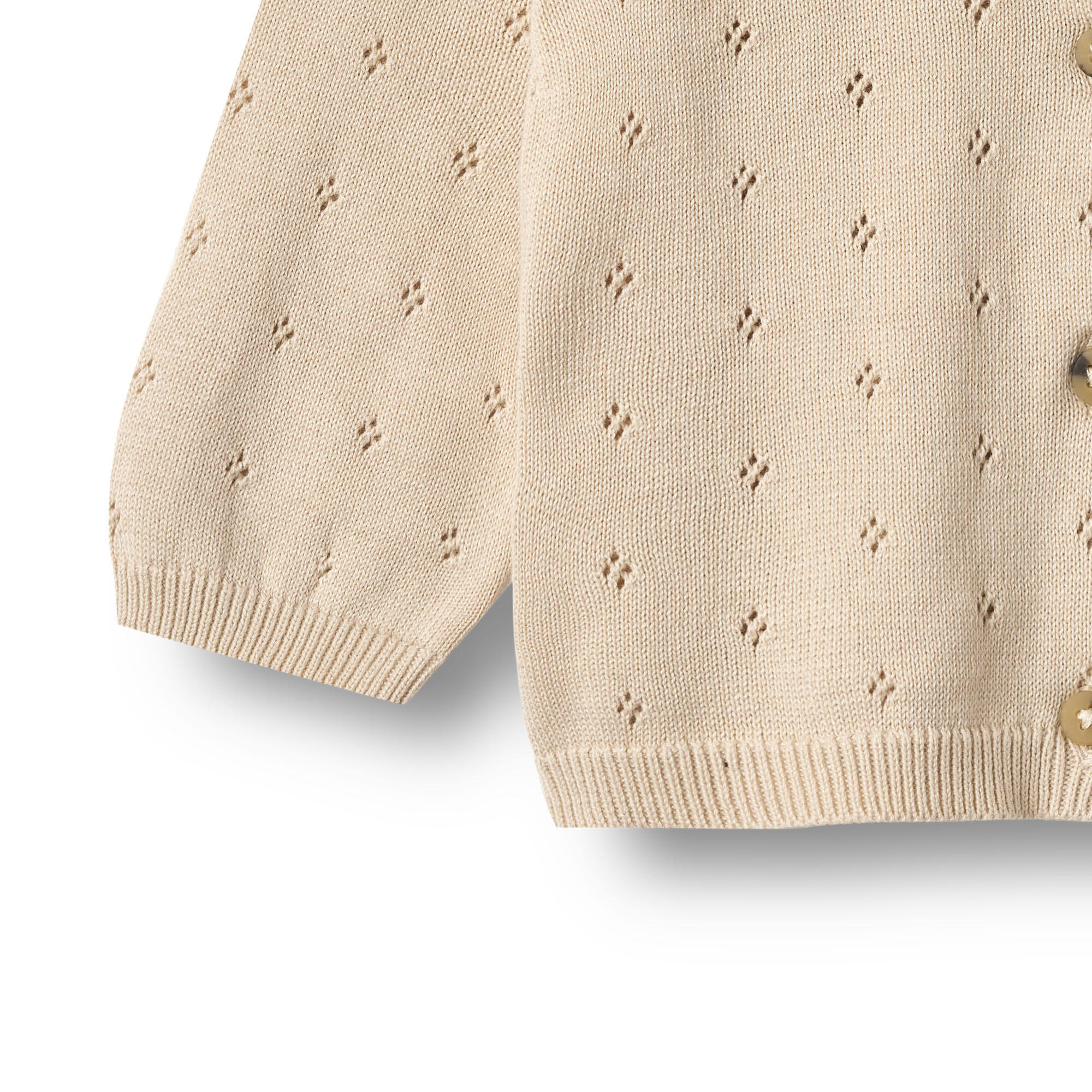Cardigan lavorato a maglia per neonati Maia 5/5