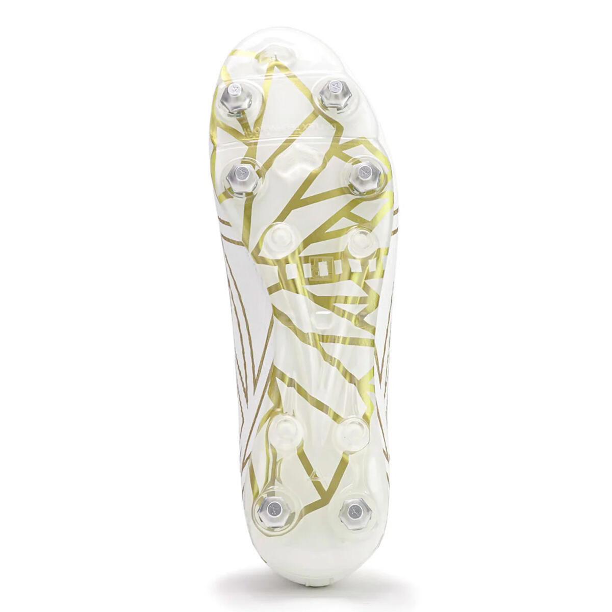 Botas de rugby Oxen Metasock Hawkshift SG White and Gold 2/4