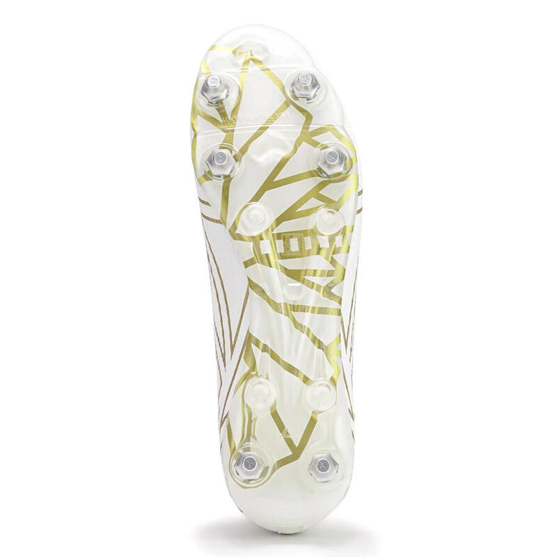 Ghete de rugby Oxen Metasock Hawkshift SG White and Gold