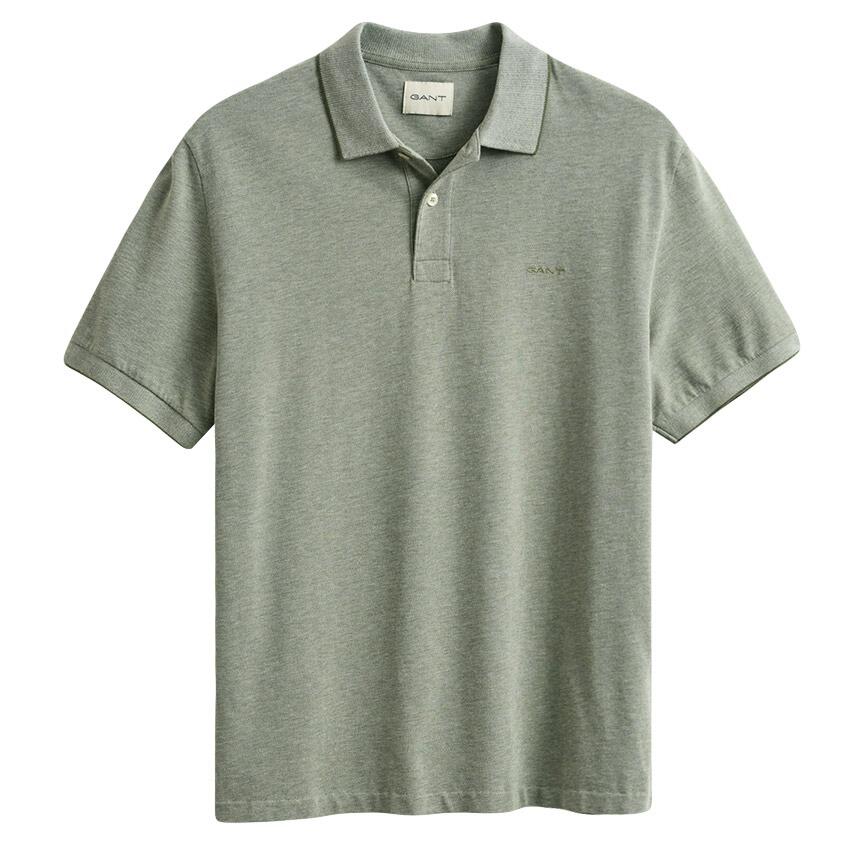 Heren Polo Shirt 2 Tone Groen 1/5