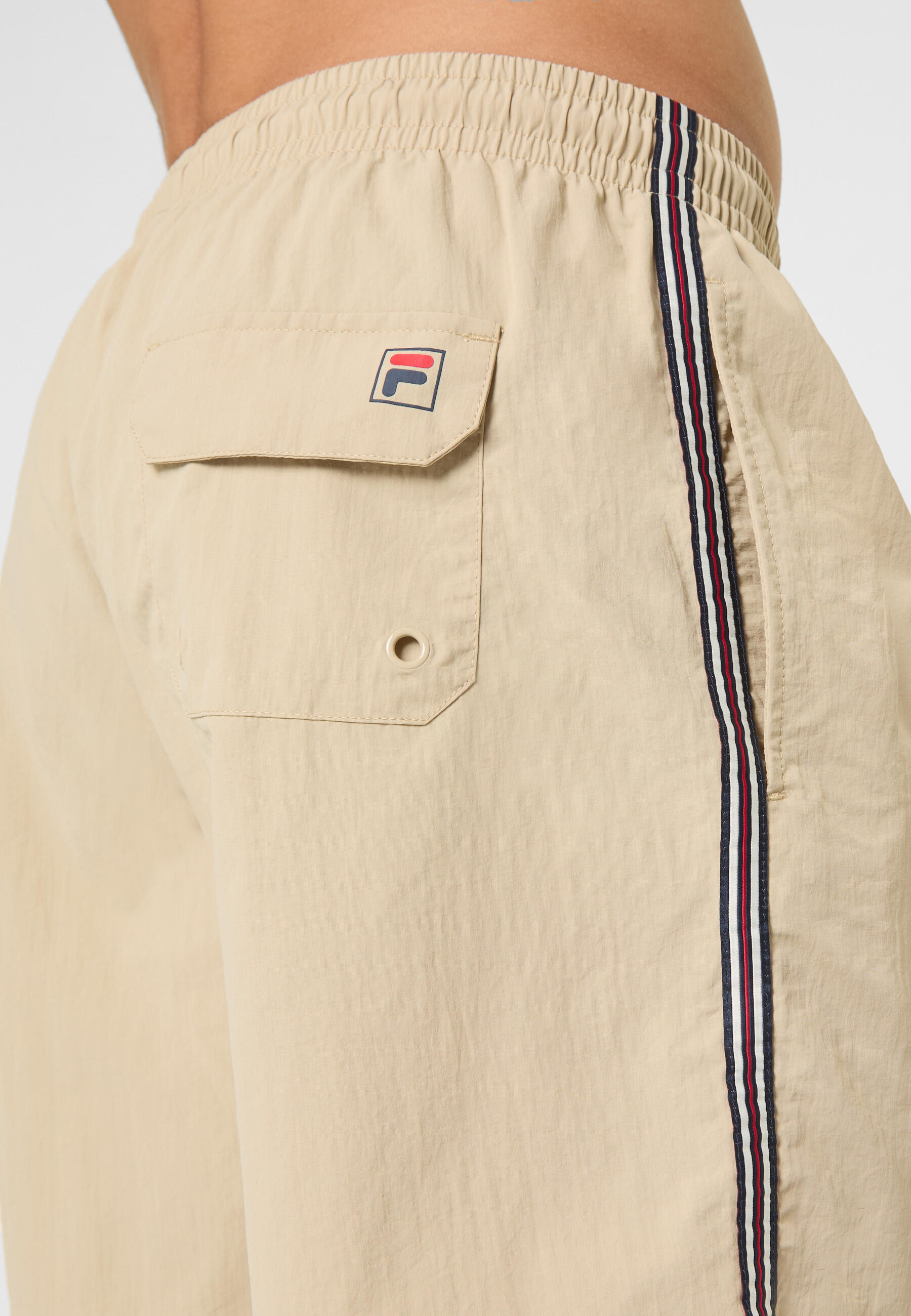 FILA Apparel LERICI Loose Heritage Tape Beachshorts 4/7