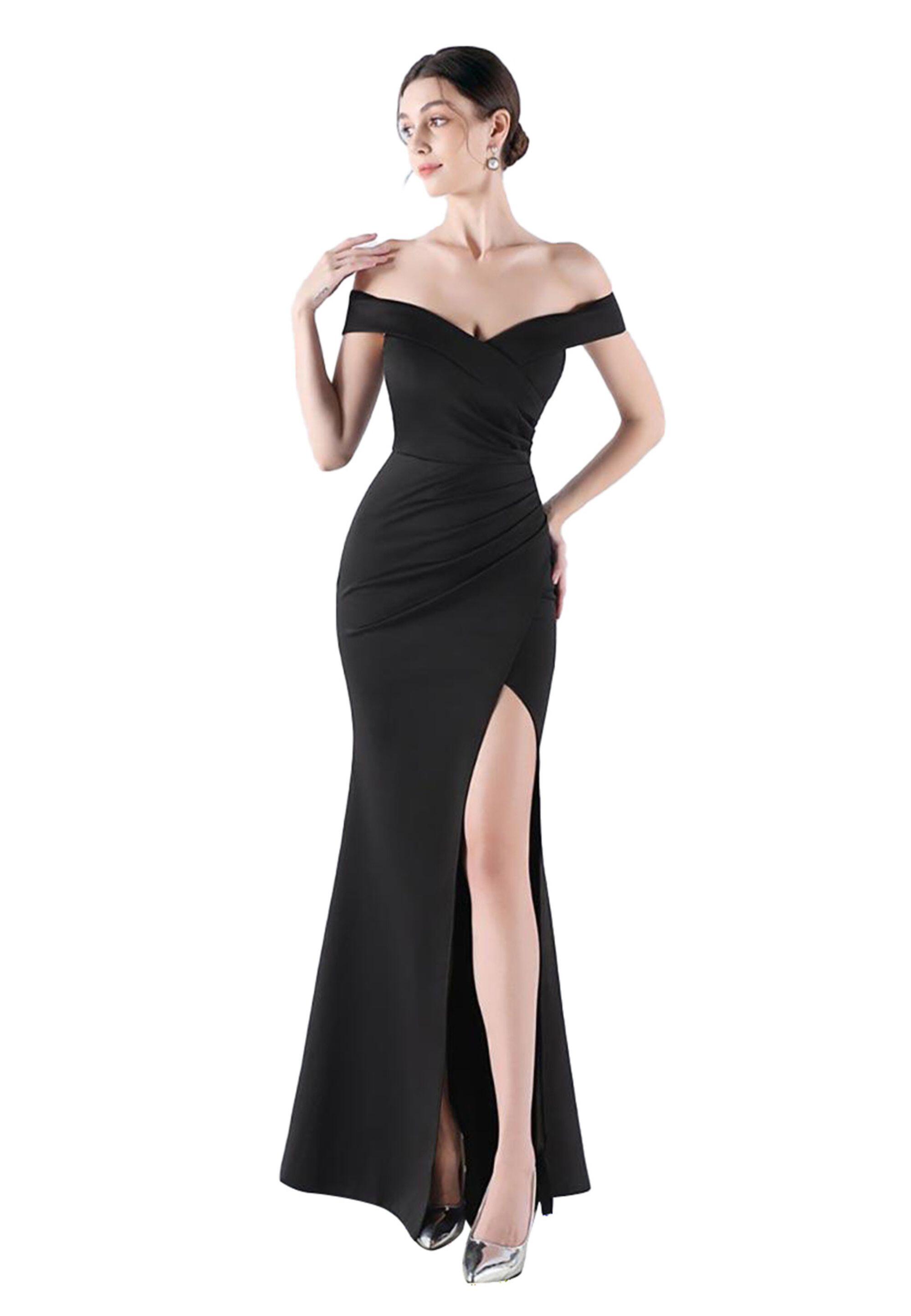 Abendkleid Zara Off Shoulder Dress 3/6