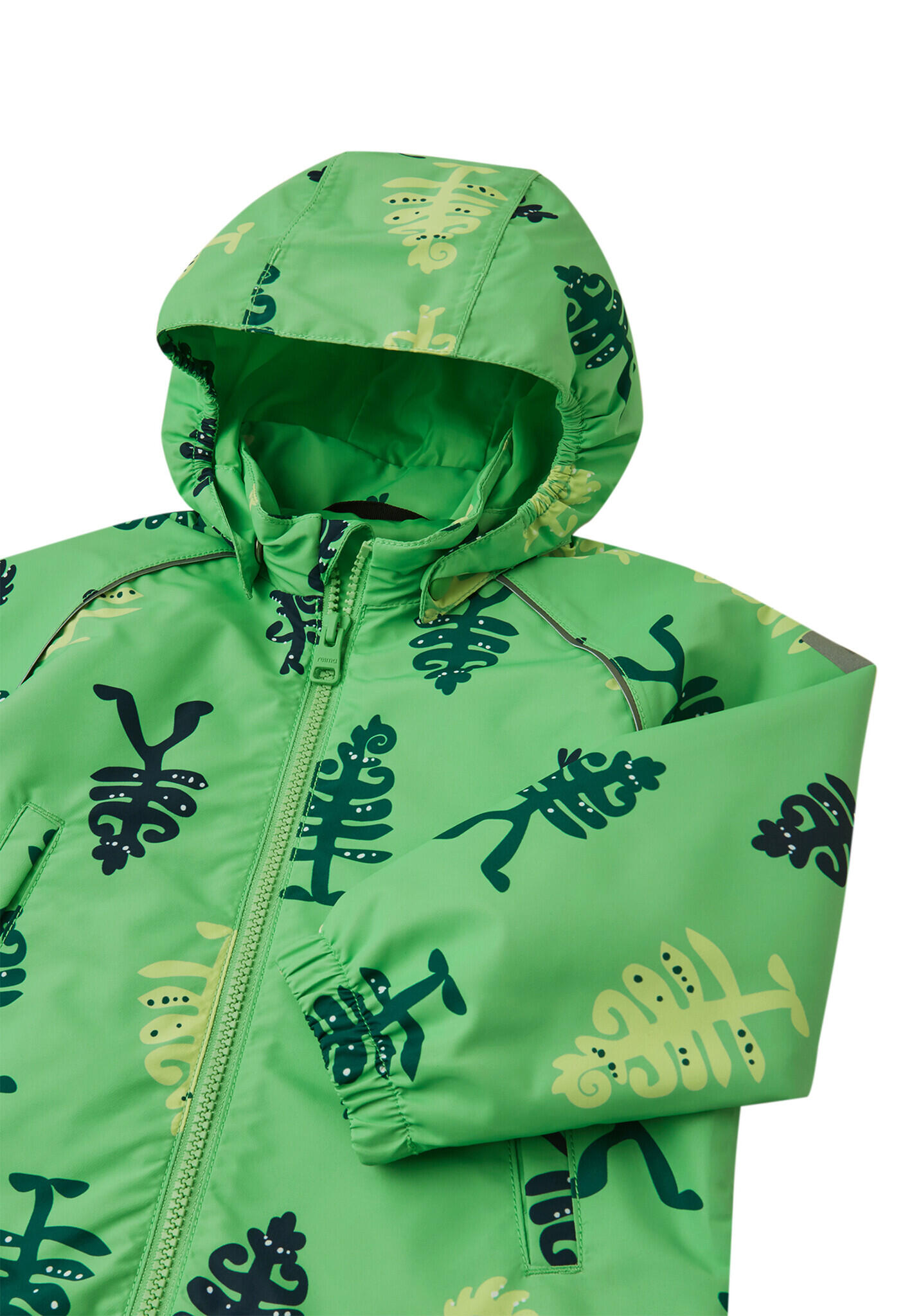 Giacca da pioggia per bambini tec Hete Summer green 3/5