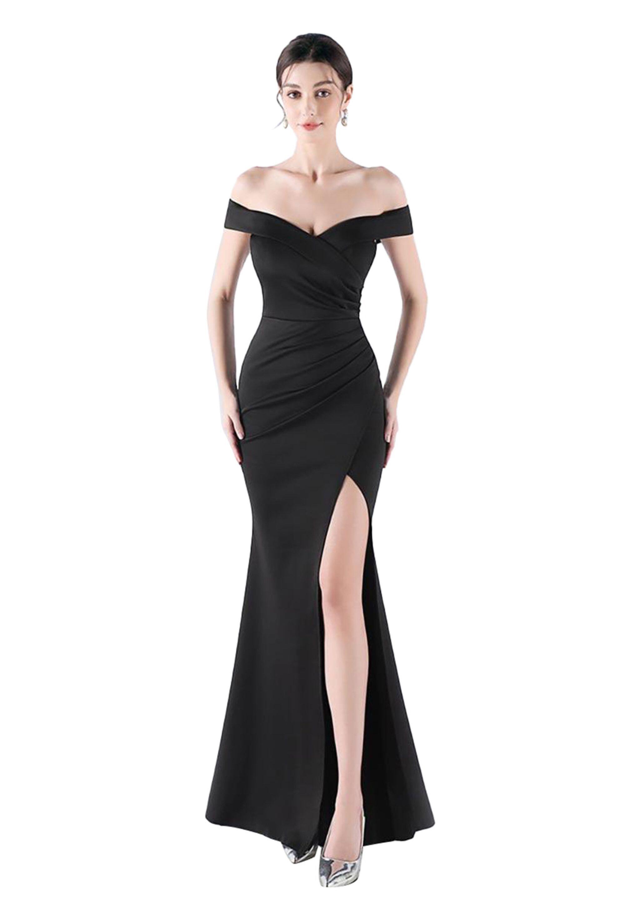 Abendkleid Zara Off Shoulder Dress 2/6