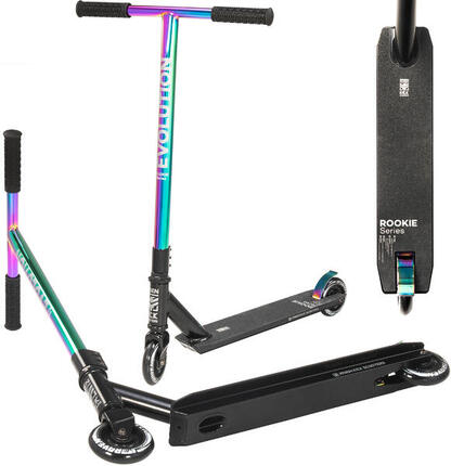 Trottinette Freestyle Rookie Neo Chrome 100mm Raven