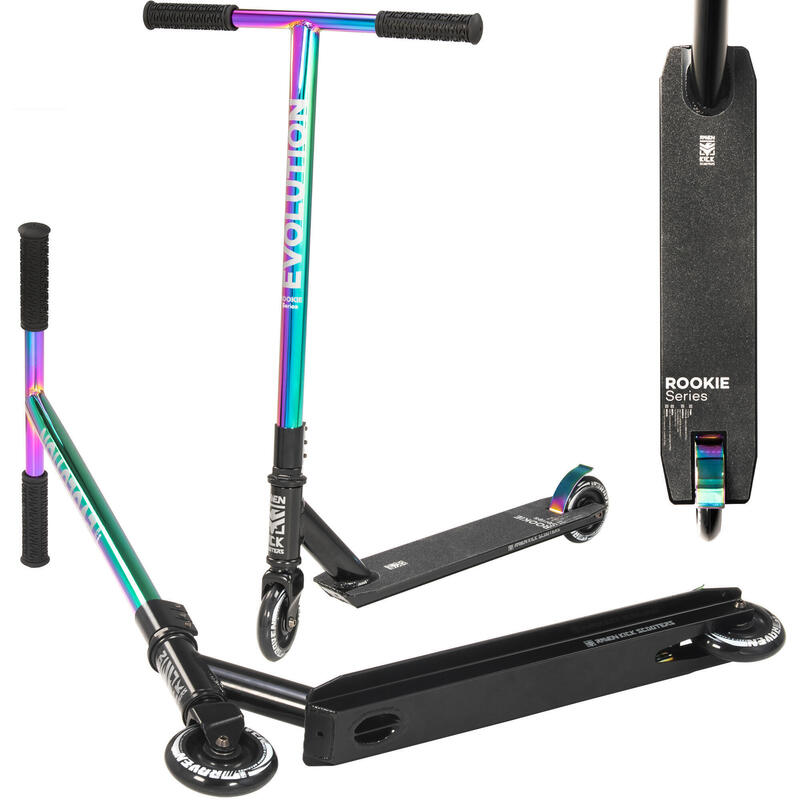 Trottinette Freestyle Rookie Neo Chrome 100mm Raven