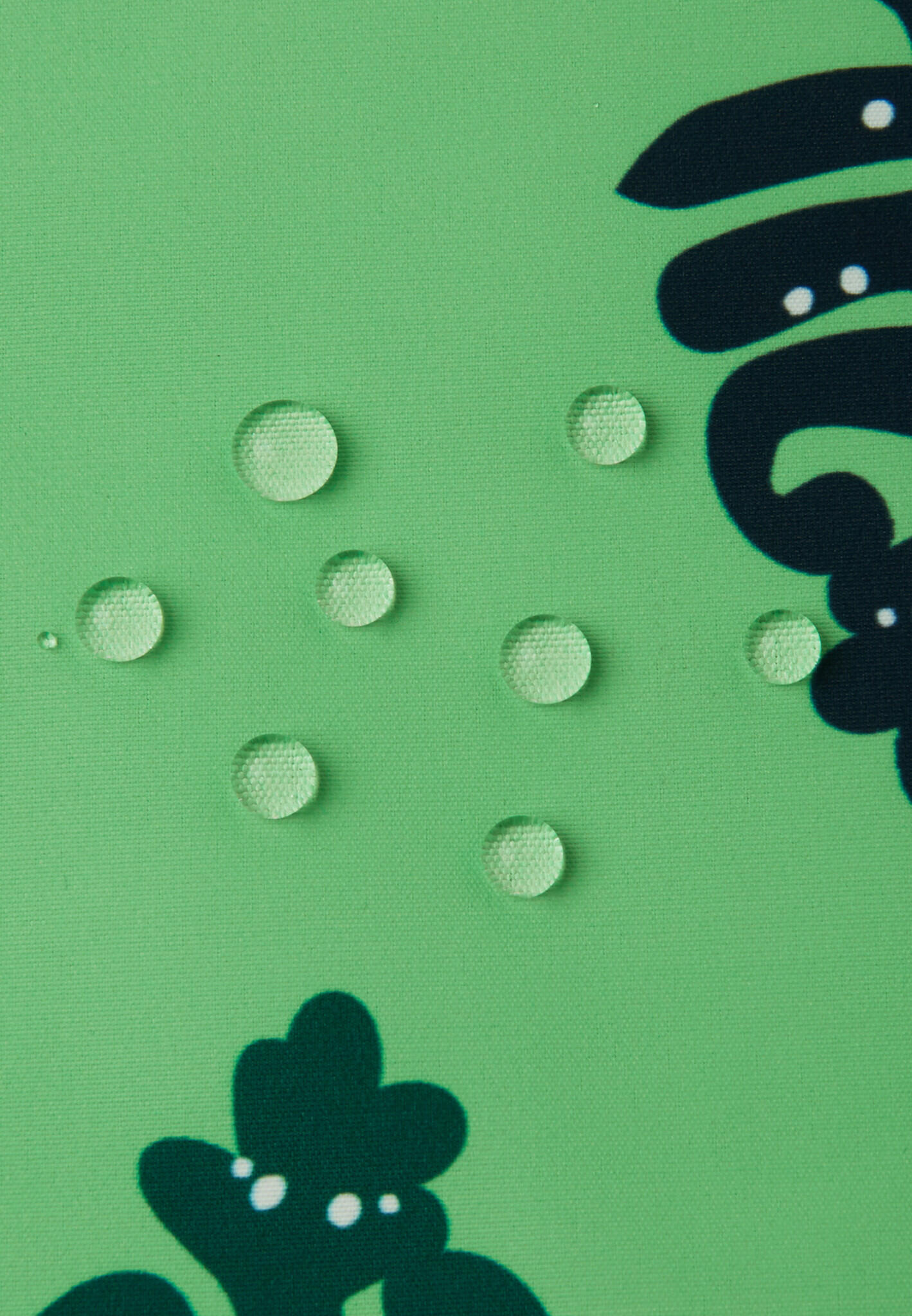 Giacca da pioggia per bambini tec Hete Summer green 4/5