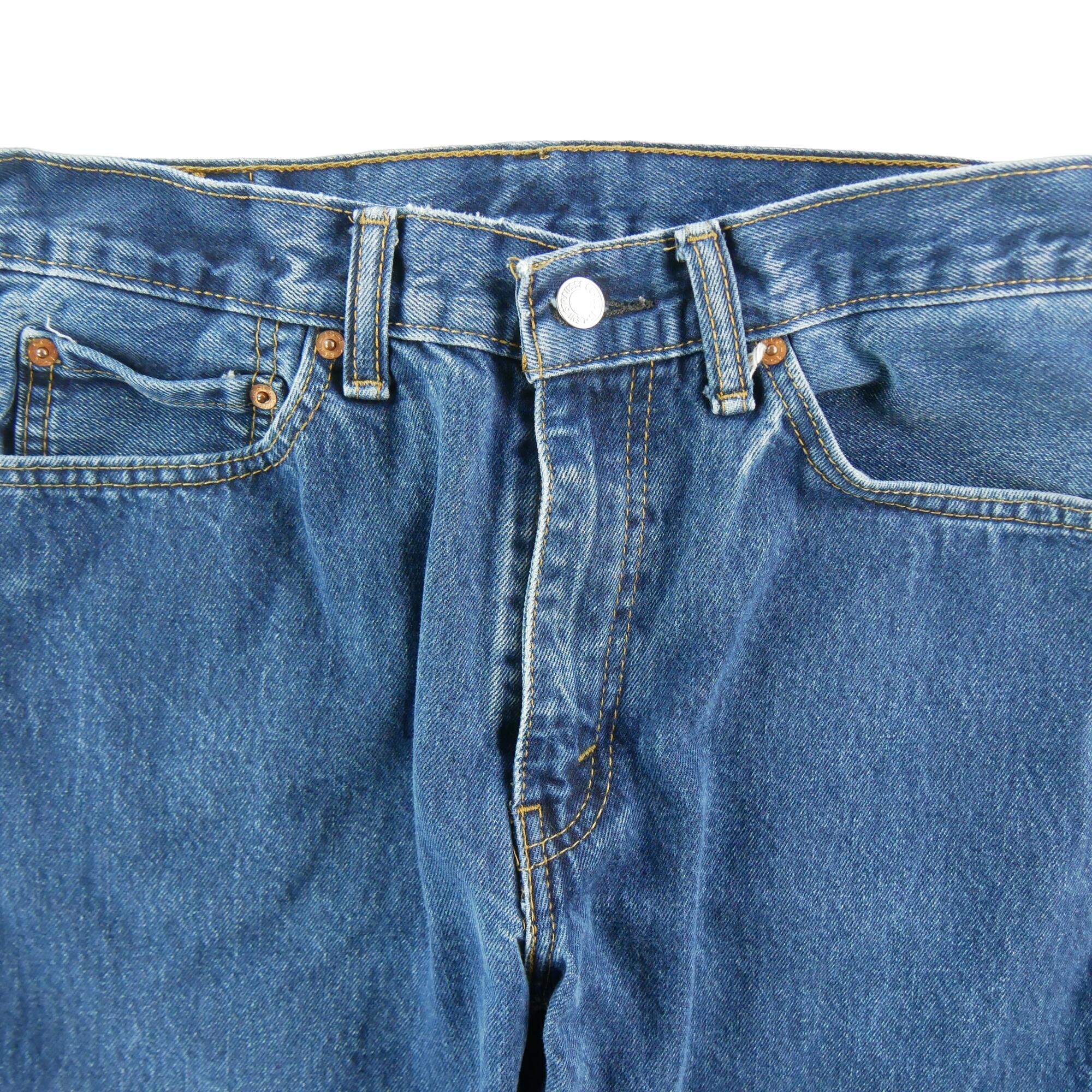 Second hand - Jeans uomo Levi Strauss 505 Regular W32/L29 - Stato eccellente 3/7