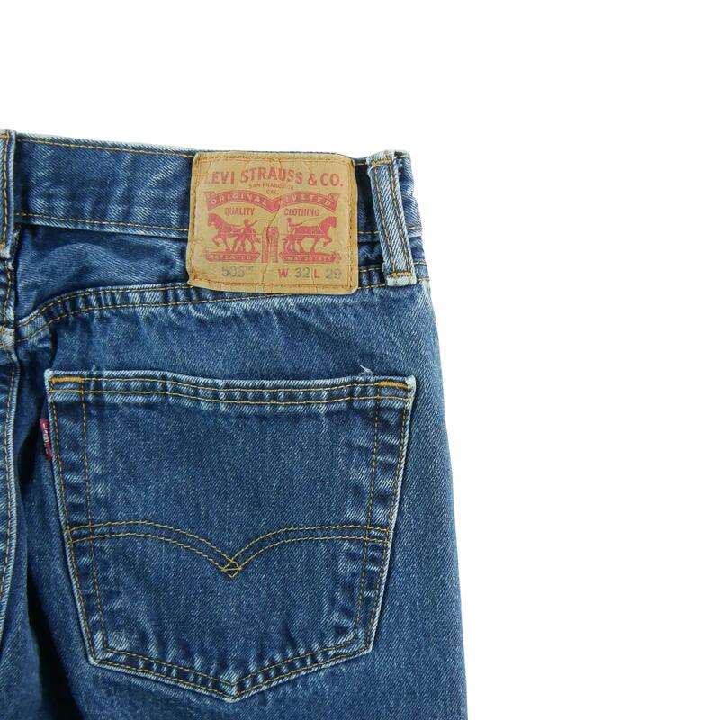 Second life - Blugi bărbați Levi Strauss 505 Regular W32 L29 - Ca nou