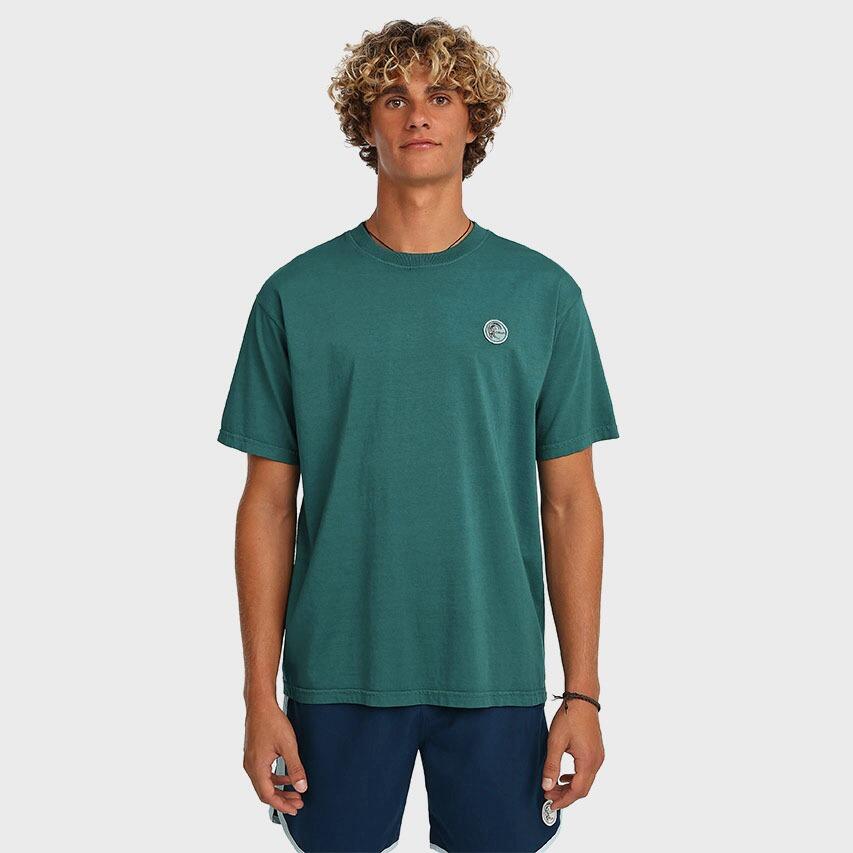 Heren O-hals Shirt Originals Vintage Graphic Groen 2/6