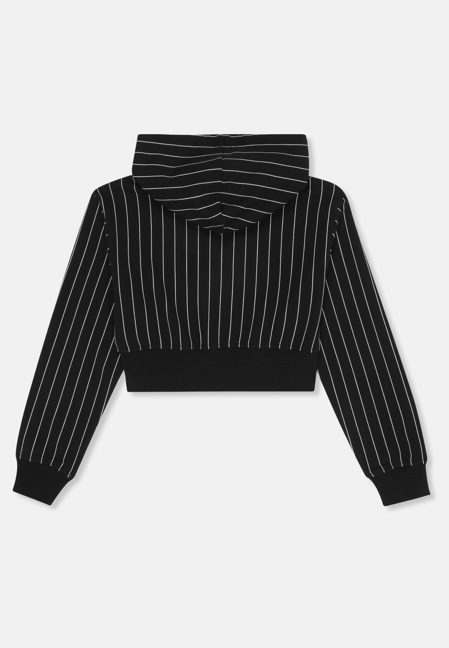 FILA Apparel RIFREDI lockerer Grafik-Kapuzenpullover mit Nadelstreifen 2/3