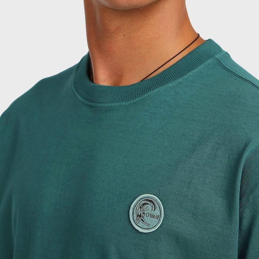 Heren O-hals Shirt Originals Vintage Graphic Groen 4/6