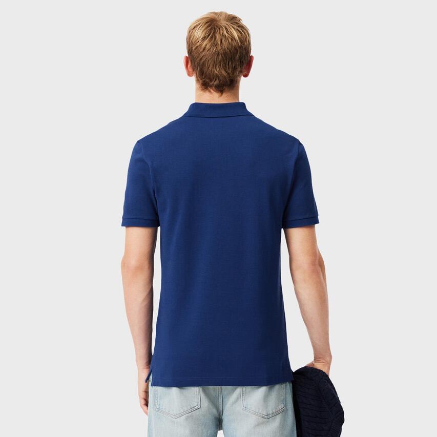 Heren Polo Shirt Blauw VII 3/7