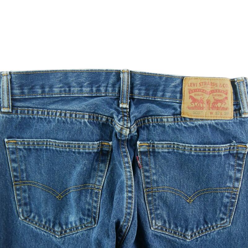 Second life - Blugi bărbați Levi Strauss 505 Regular W32 L29 - Ca nou