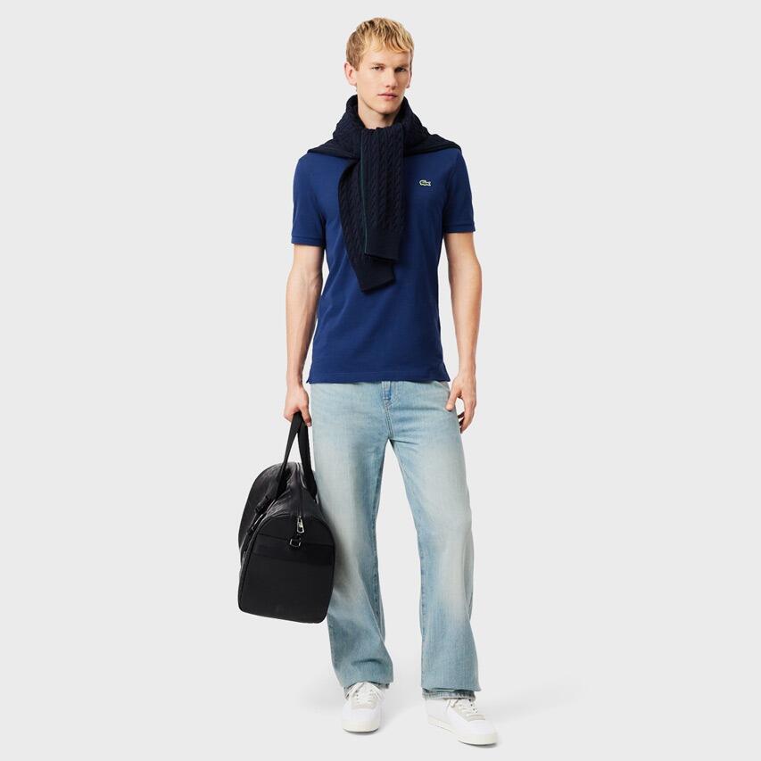 Heren Polo Shirt Blauw VII 4/7