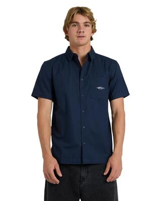Overhemd met korte mouwen diamond blau heren
