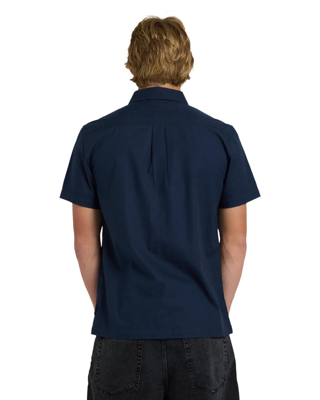 Overhemd met Korte Mouwen DIAMOND Blau Heren 2/4