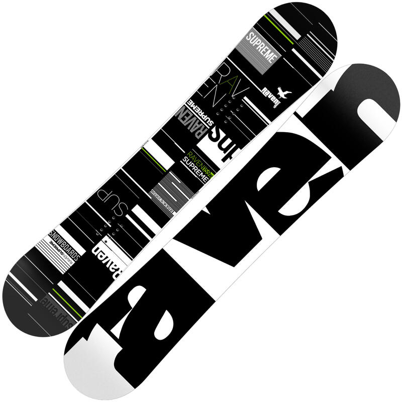 Snowboard Raven Supreme Black/Green