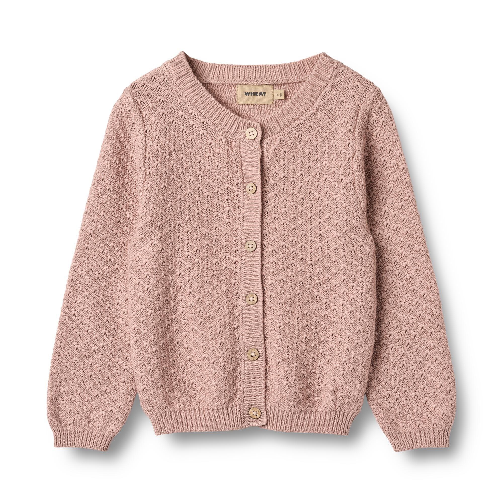 Mädchen Strickjacke Magnella rose powder 1/5