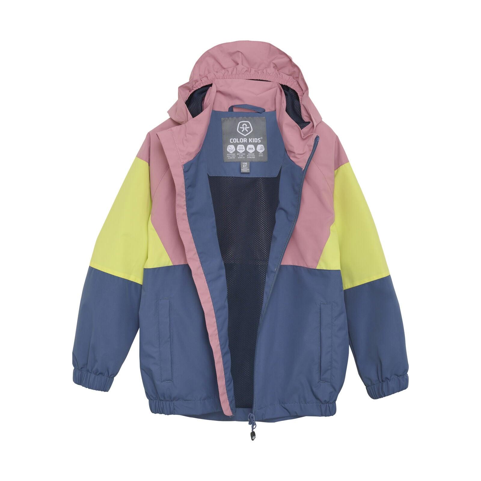 Regenjacke Colorblock Foxglove 3/5