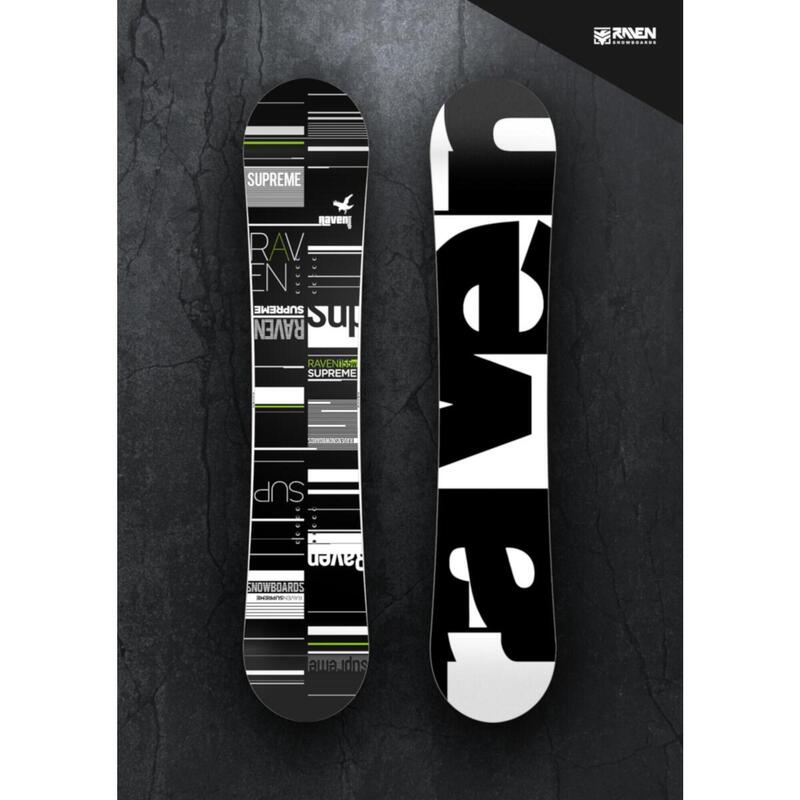 Snowboard Raven Supreme Black/Green