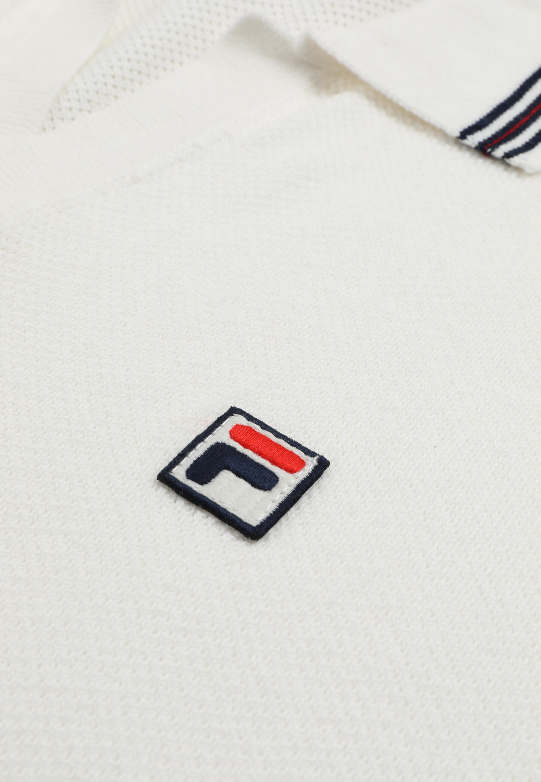 FILA Apparel ORENTANO Regular Johnny Collar Strick-Poloshirt 3/3