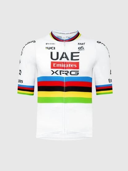 Pissei Pogacar Wereldkampioen Wielershirt Heren