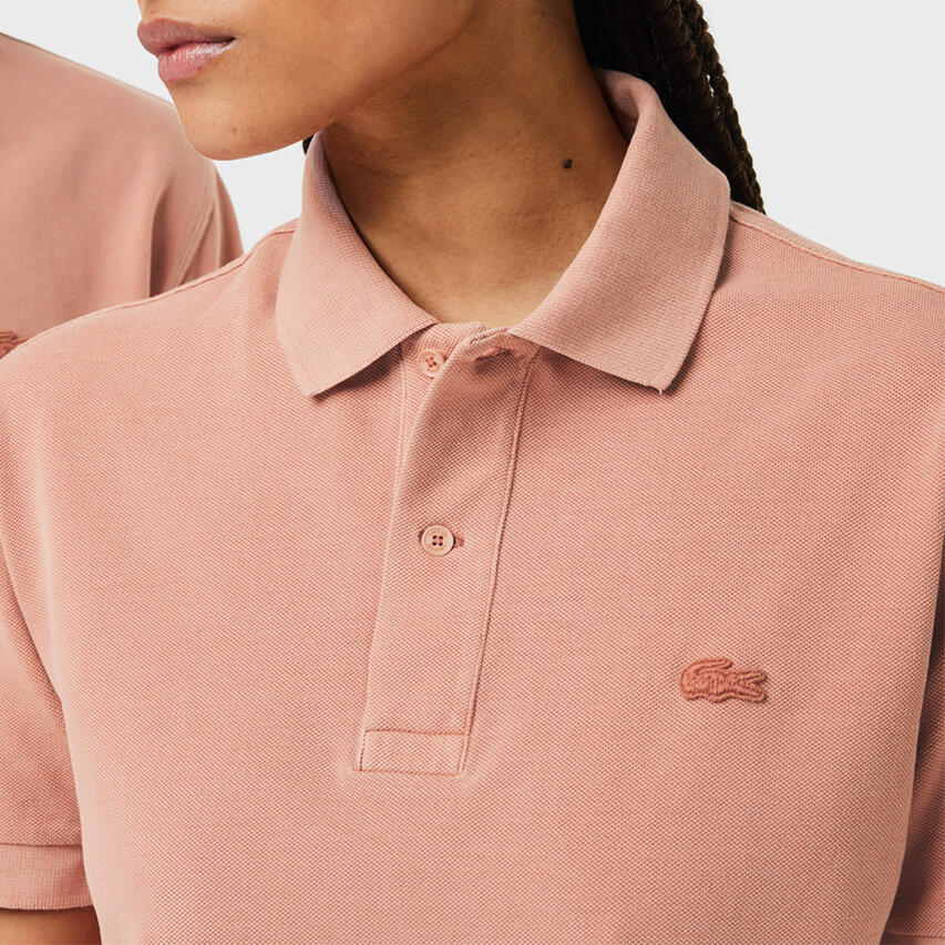 Unisex Polo Shirt Pique Roze 4/5