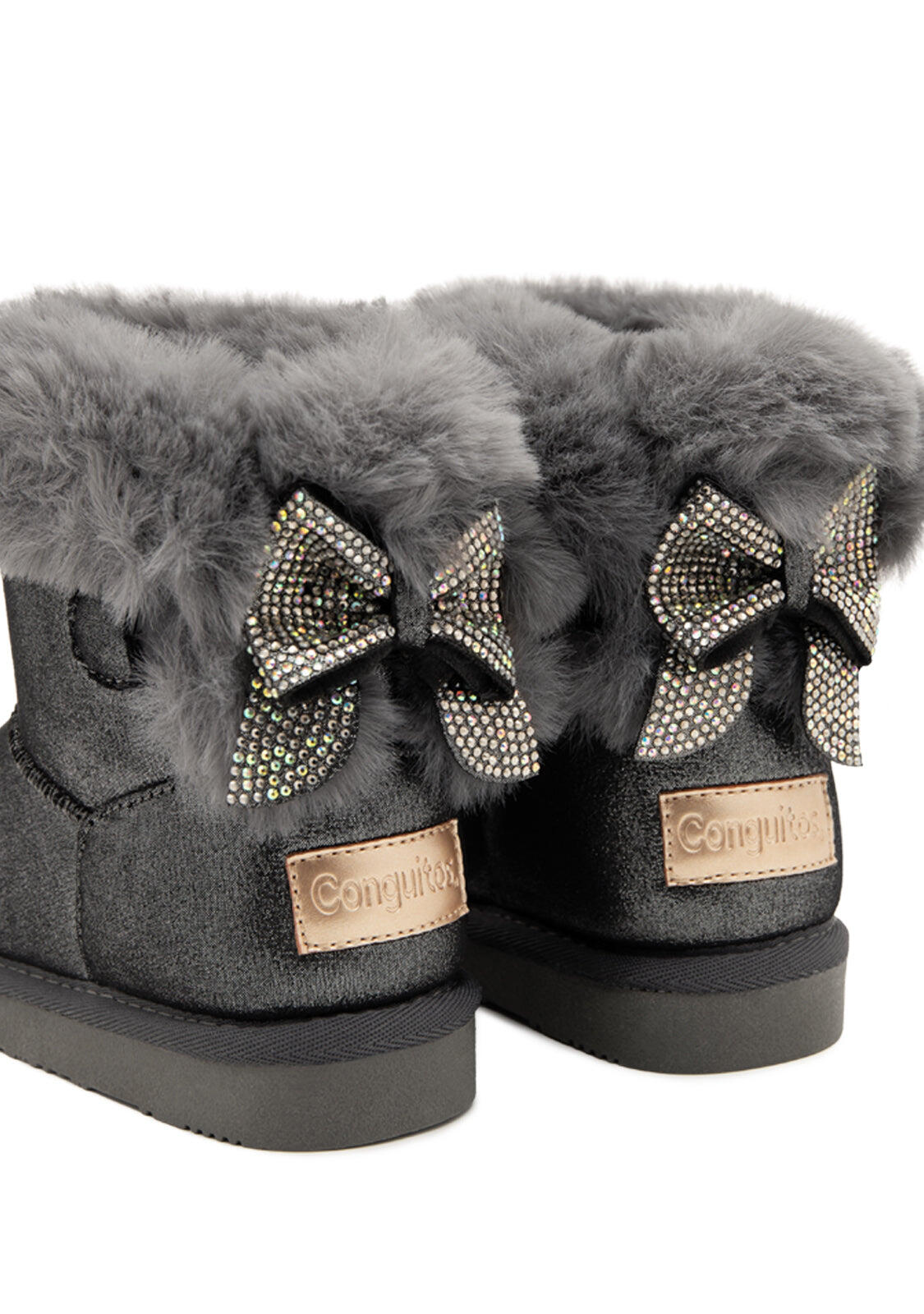 Botas Australianas Fur Australian Boots Plomo 3/3