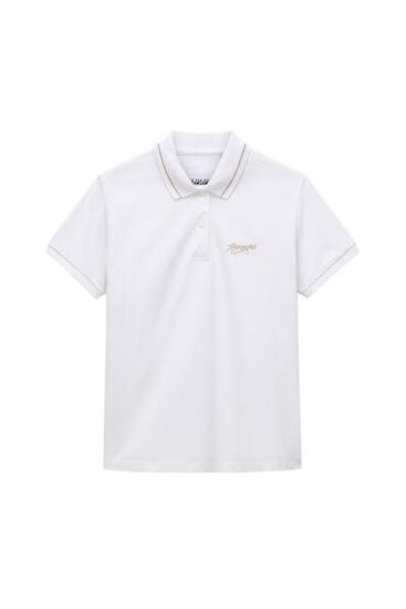 NAPAPIJRI - Polo femme Elmes - XS - Bleu crème