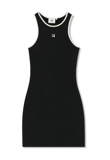 FILA Apparel MAIANO ärmelloses Rippkleid mit Logo