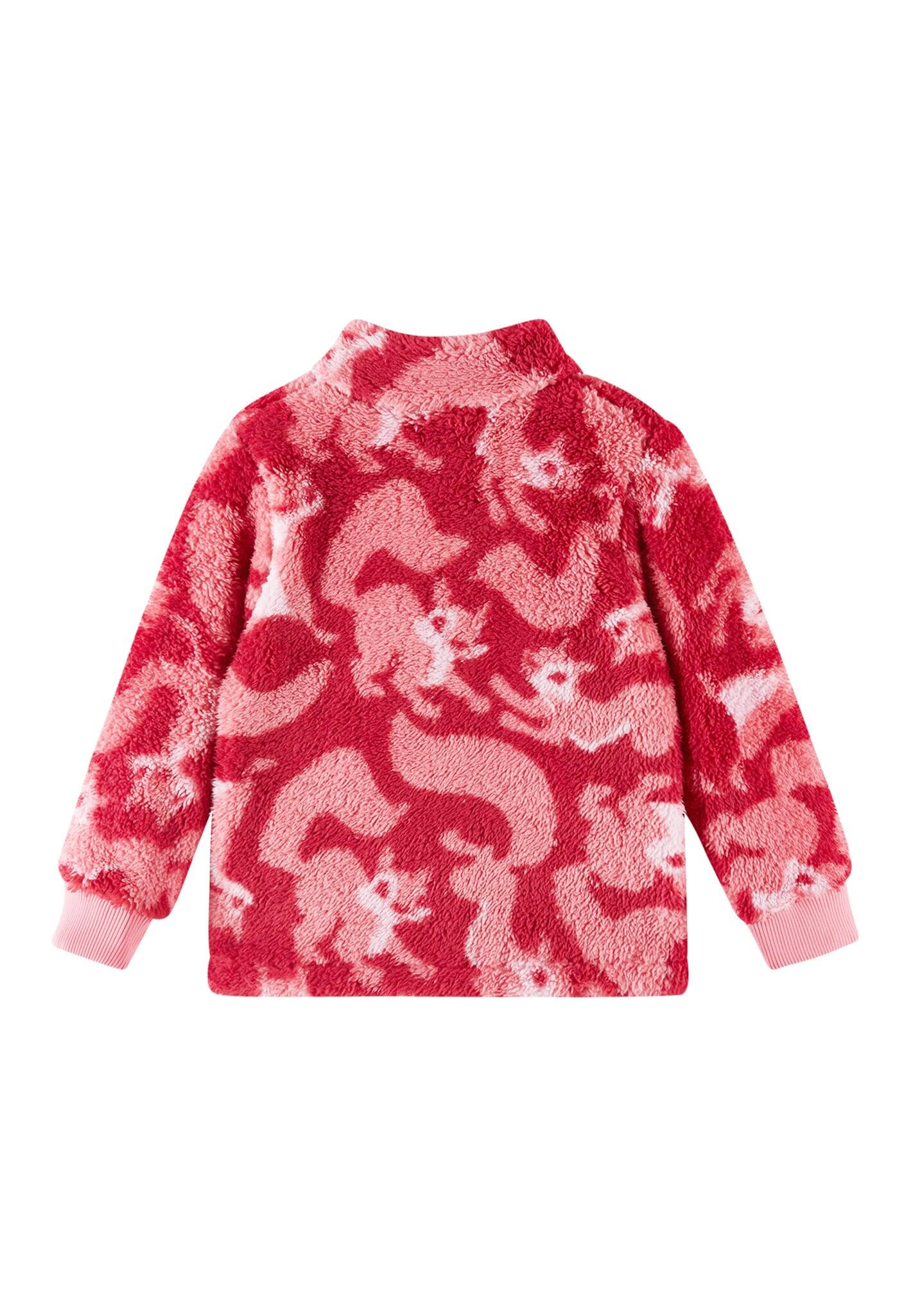 Kinder Fleecejacke Turkkinen Bright Berry 2/5