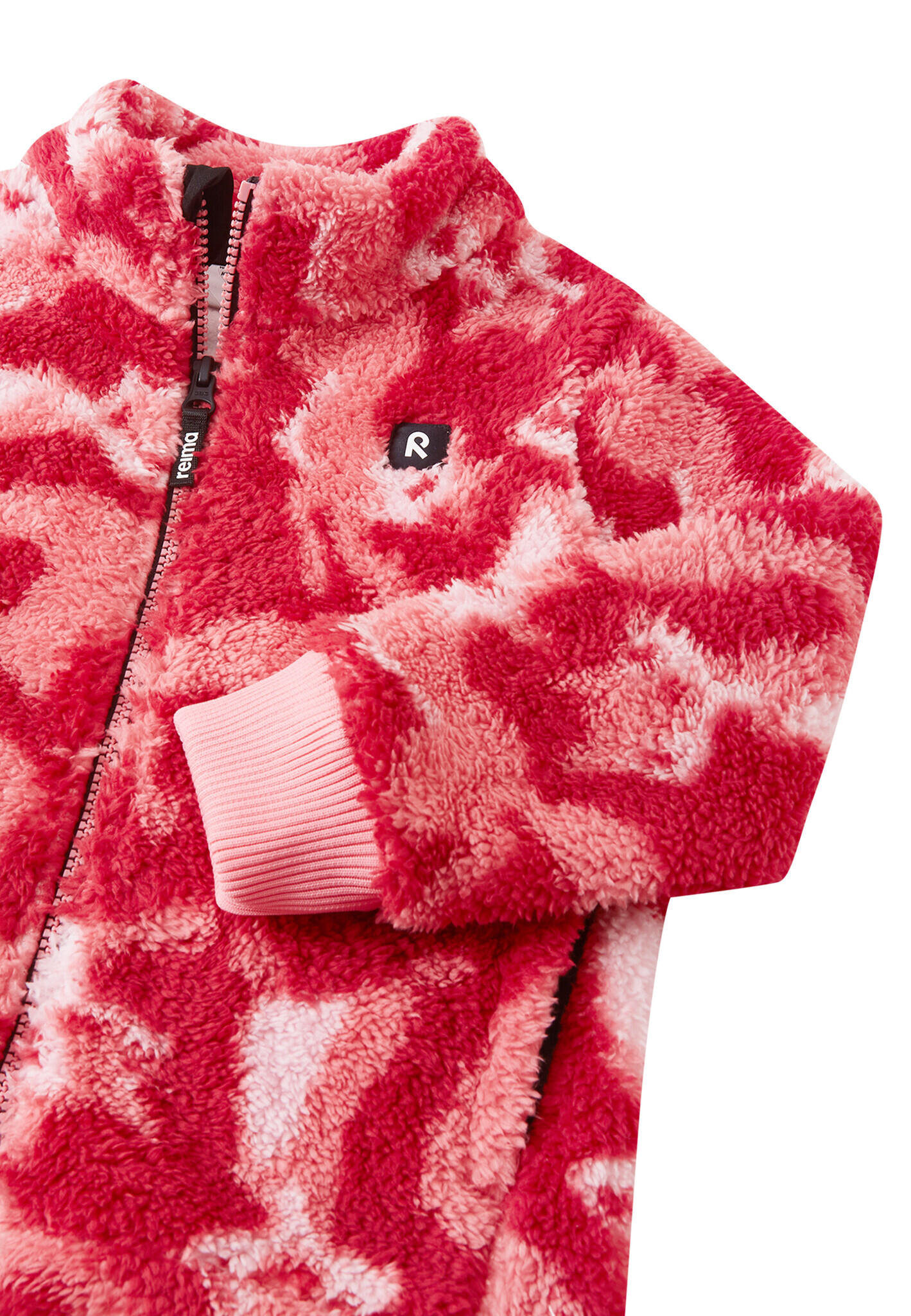 Kinder Fleecejacke Turkkinen Bright Berry 4/5