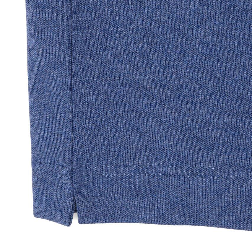 Heren Paris Edition Polo Shirt Katoenpique Blauw IV 6/6