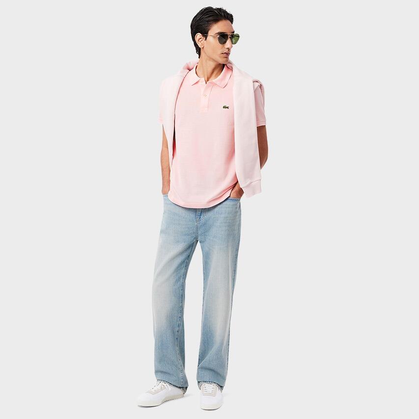 Heren Polo Shirt Roze II 3/7