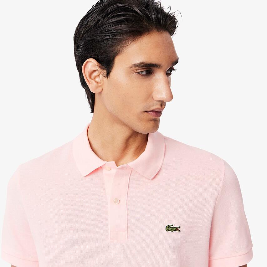 Heren Polo Shirt Roze II 5/7