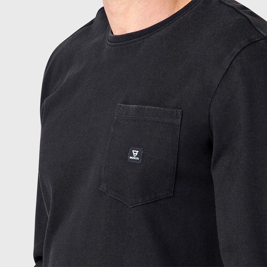 Heren O-hals Shirt Axle Zwart 4/6