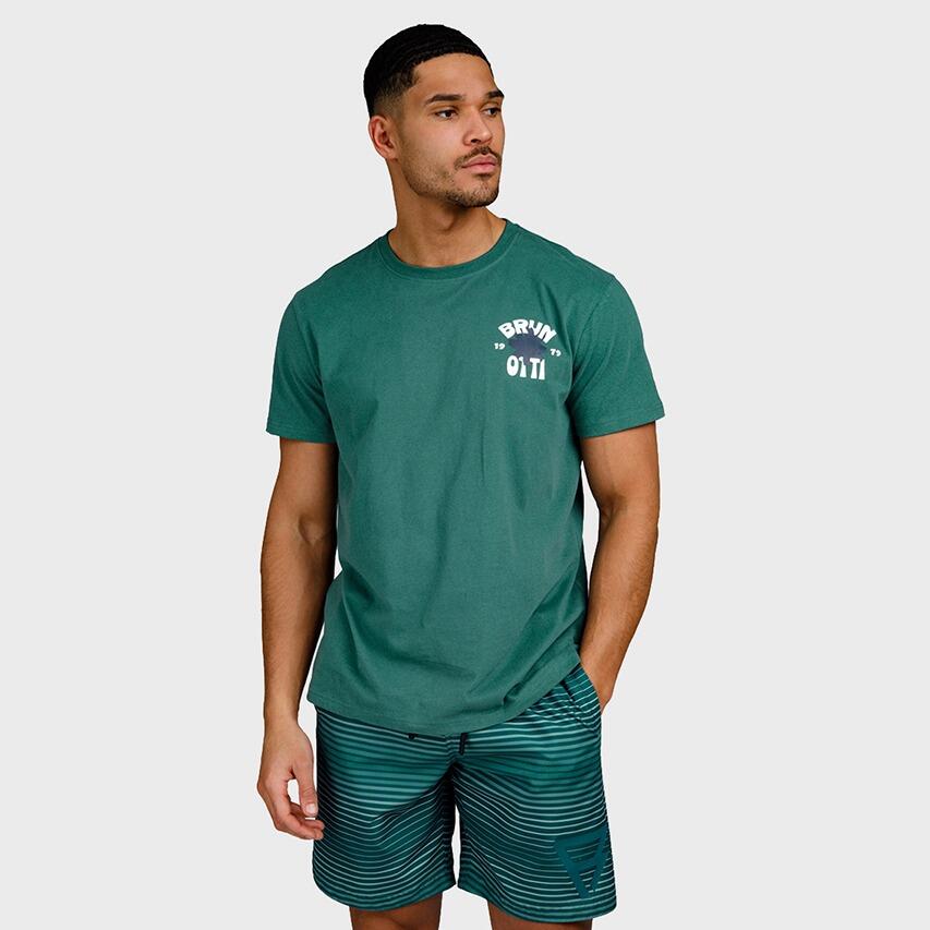 Heren O-hals Shirt Jondee Groen 2/7