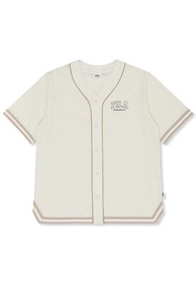 Dames t-shirt oversized mesh v-hals baseball-model villanova